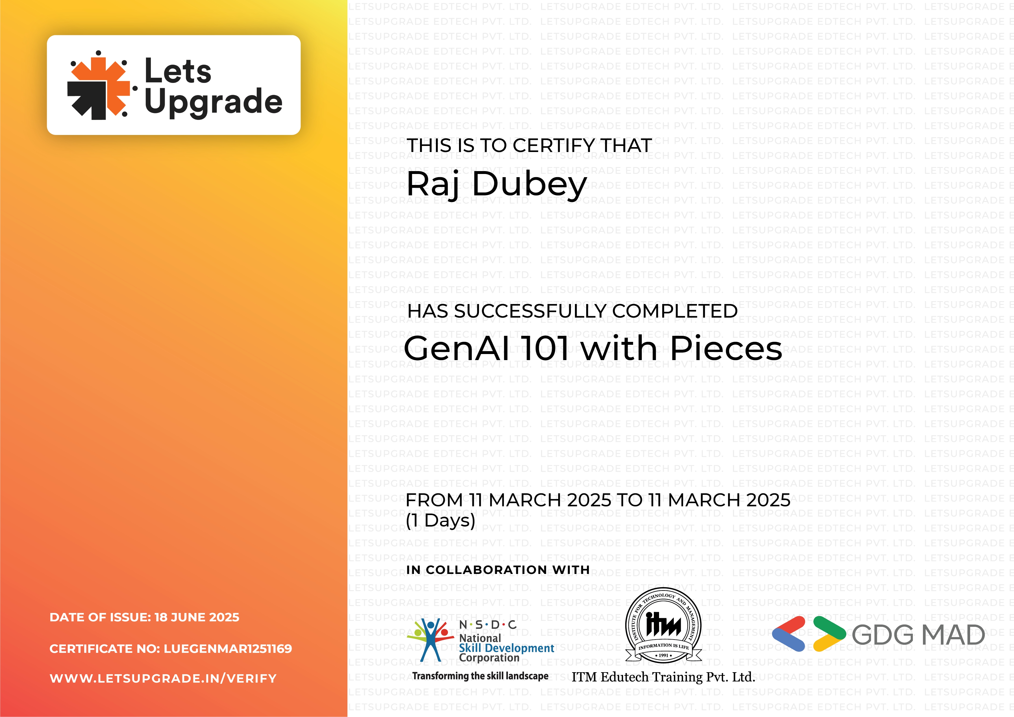 GenAI 101 With Pieces