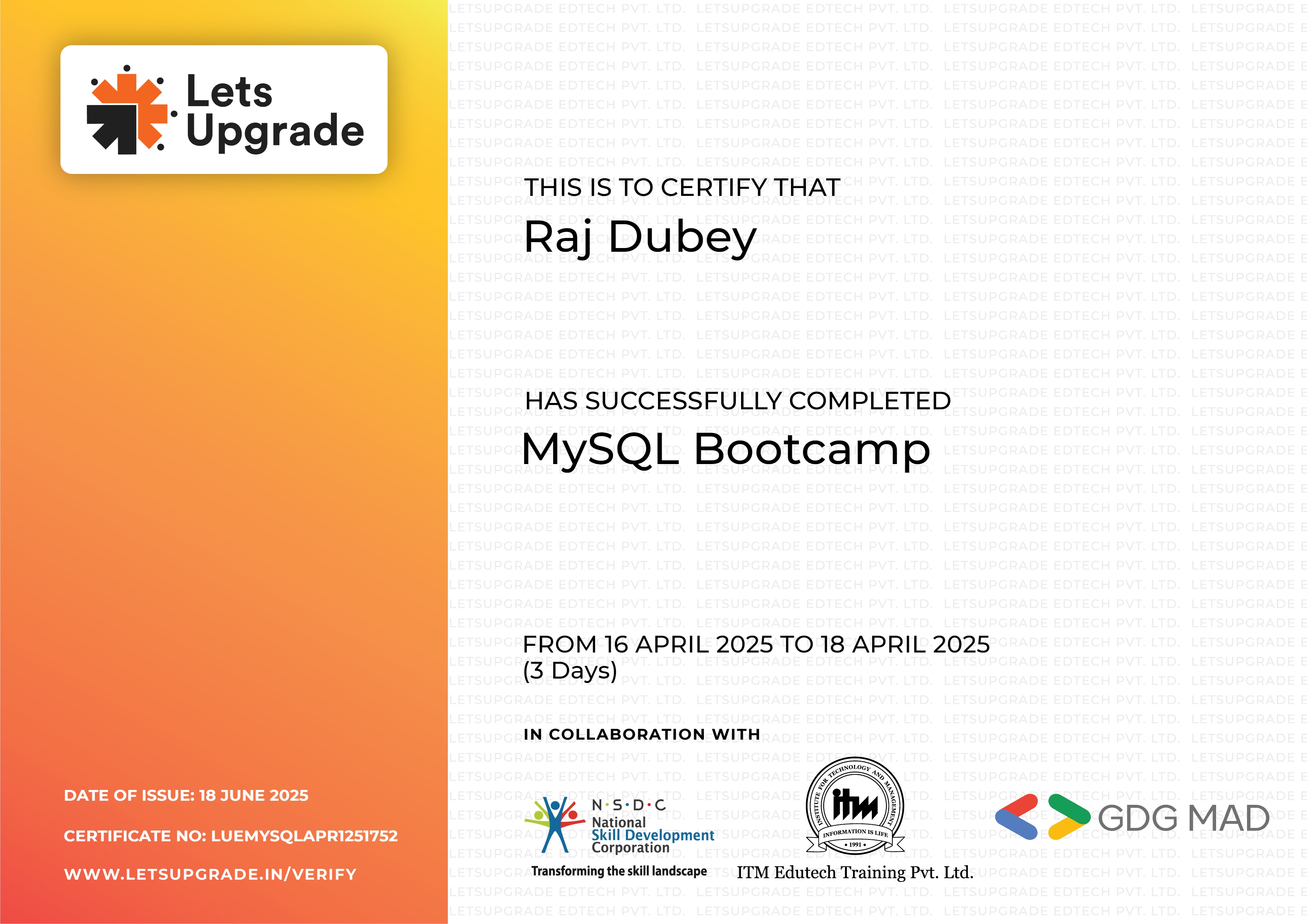 MySQL Bootcamp