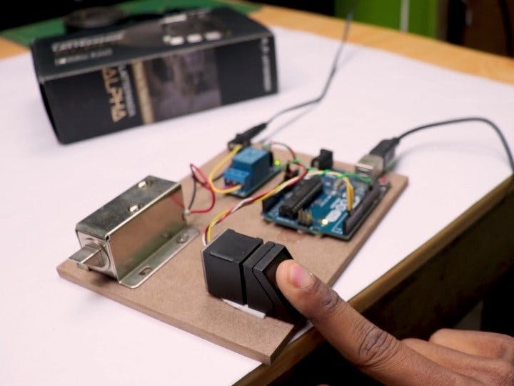 Arduino-Based Fingerprint Sensor